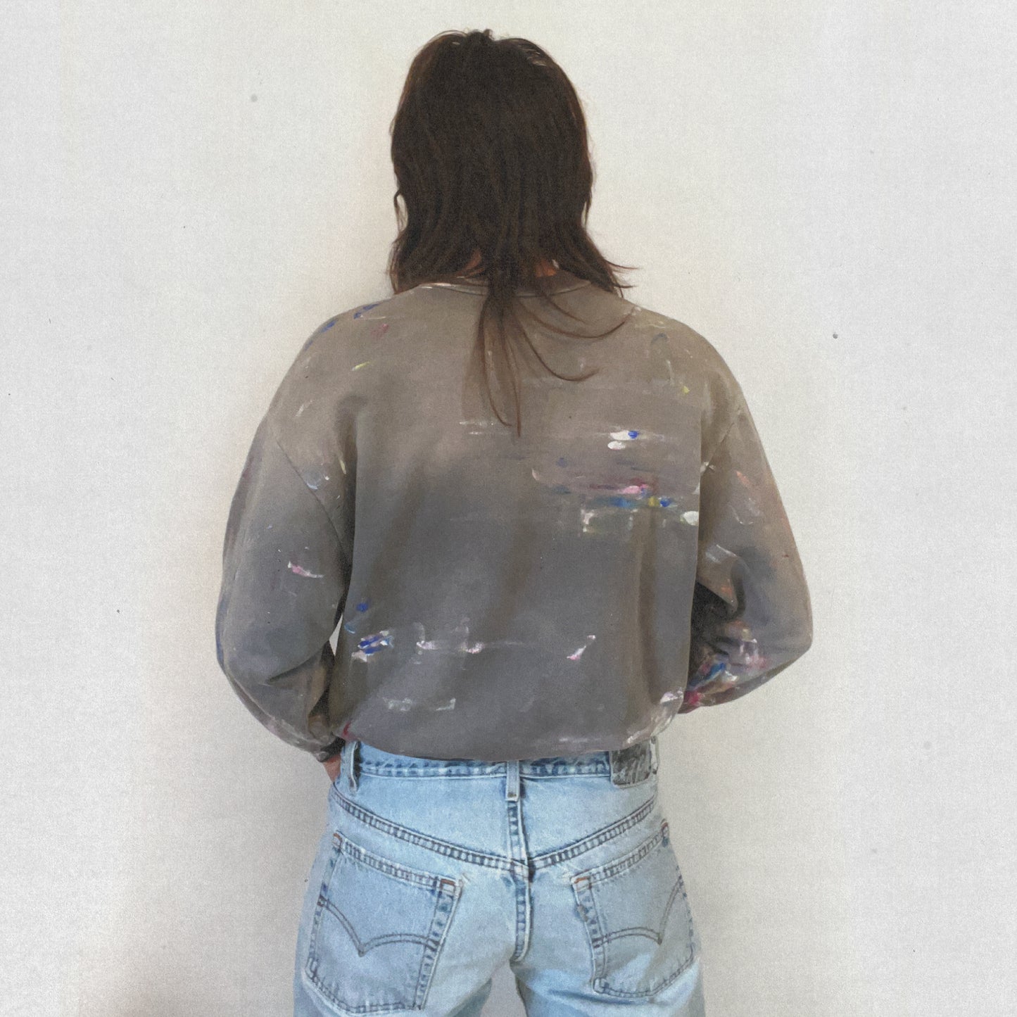 PAINTED SWEATSHIRT