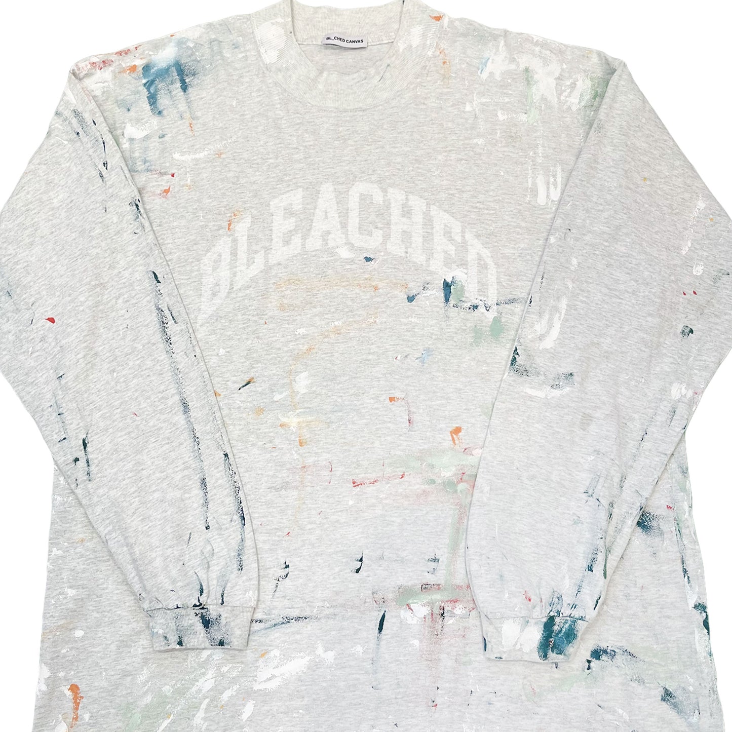 PAINTED COLLEGIATE LONG SLEEVE